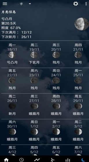 透明时钟及天气6.0.3（功能齐全）(透明时钟天气安卓版下载) 图示