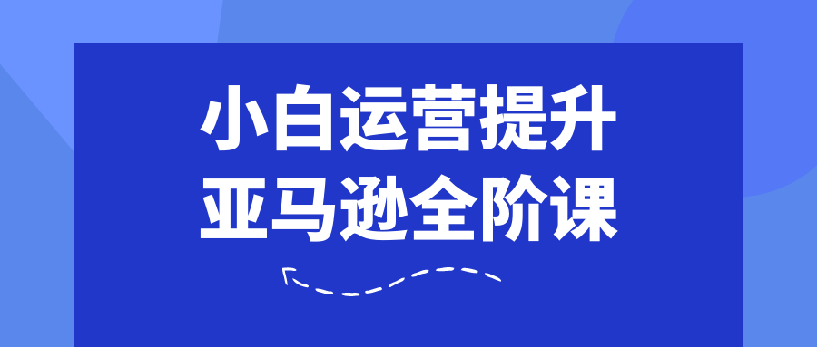 小白运营提升亚马逊全阶课预览图01