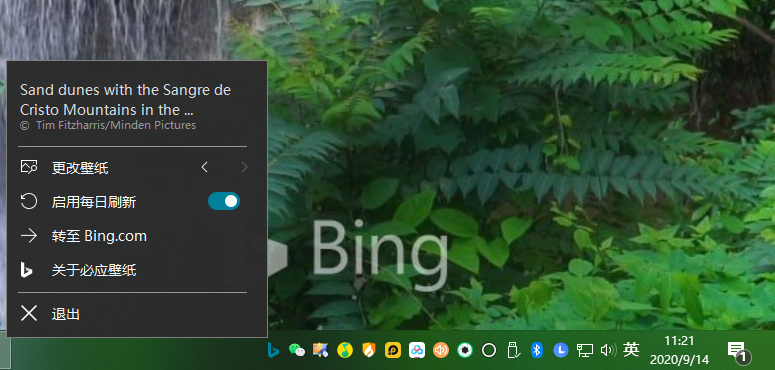 Bing Wallpaper v2.0.1.4中文版预览图02